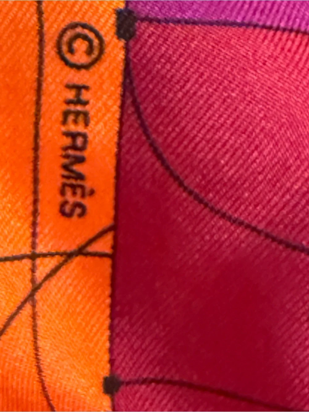 Silk Scarf ECHEC AU ROI by Hermes